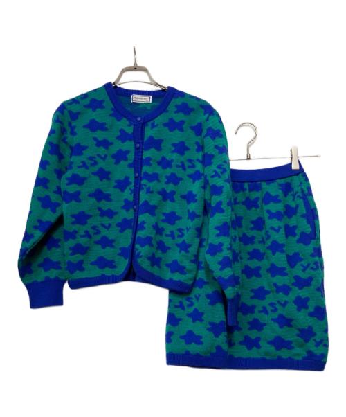 Yves Saint Laurent（イヴサンローラン）Yves Saint Laurent (イヴサンローラン) セットアップ グリーン サイズ:140cmの古着・服飾アイテム