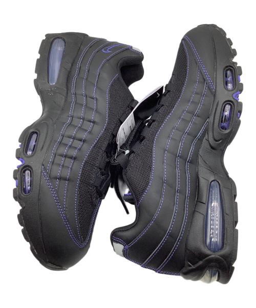 NIKE（ナイキ）NIKE (ナイキ) NIKE AIR MAX 95 OG　ローカットスニーカー ブラック×パープル サイズ:27.5の古着・服飾アイテム