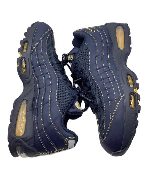 NIKE（ナイキ）NIKE (ナイキ) Nike Air Max 95 OG　ローカットスニーカー ネイビー×イエロー サイズ:27.5の古着・服飾アイテム