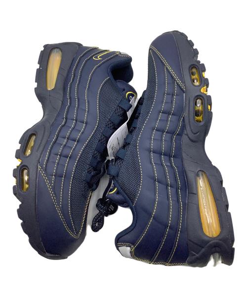 NIKE（ナイキ）NIKE (ナイキ) Nike Air Max 95 OG　ローカットスニーカー ネイビー×イエロー サイズ:27.5の古着・服飾アイテム