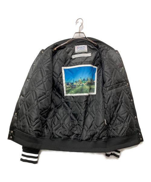Liberaiders（リベレイダース）Liberaiders (リベレイダース) Majestic (マジェスティック) スタジアムジャケット ブラック サイズ:Mの古着・服飾アイテム