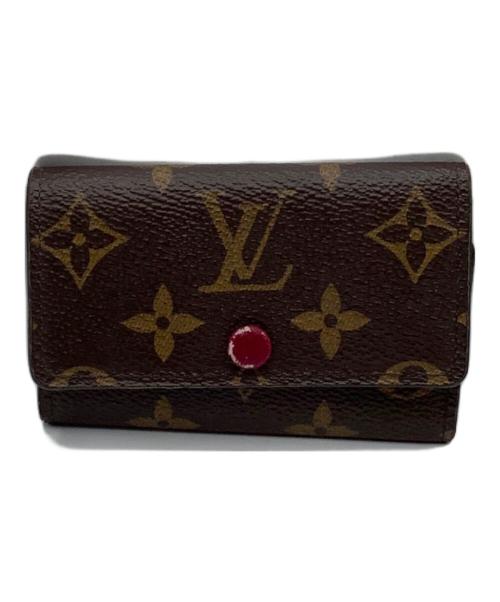 LOUIS VUITTON（ルイ ヴィトン）LOUIS VUITTON (ルイ ヴィトン) ミュルティクレ6　6連キーケース ブラウンの古着・服飾アイテム