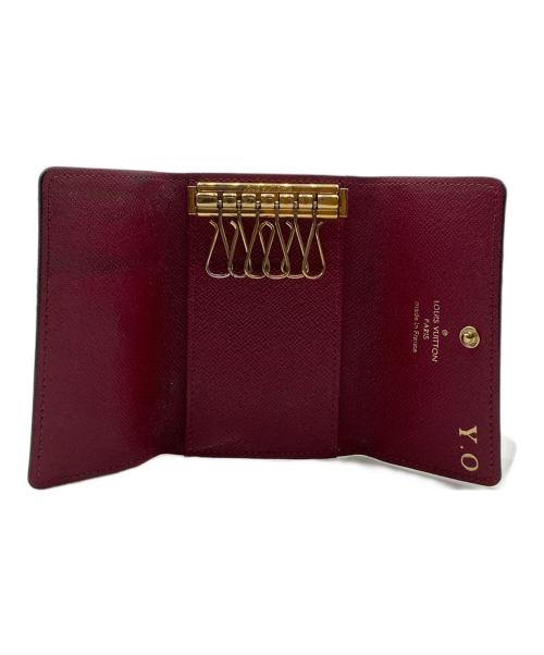 LOUIS VUITTON（ルイ ヴィトン）LOUIS VUITTON (ルイ ヴィトン) ミュルティクレ6　6連キーケース ブラウンの古着・服飾アイテム