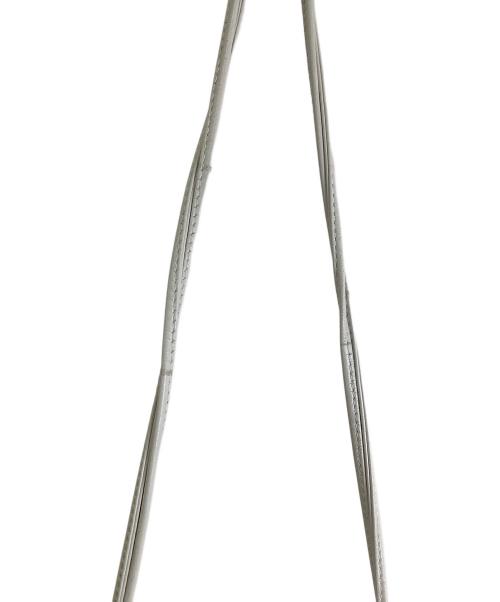 BOTTEGA VENETA（ボッテガベネタ）BOTTEGA VENETA (ボッテガベネタ) ハンドバッグ ホワイトの古着・服飾アイテム