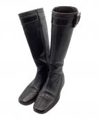 PRADAプラダ）の古着「ロングブーツ」｜ブラック