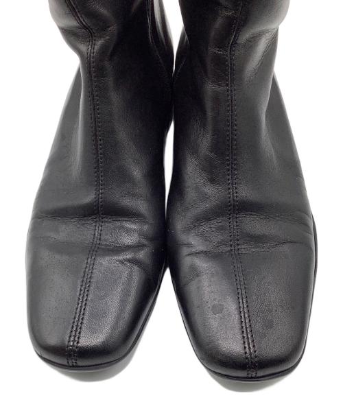 PRADA（プラダ）PRADA (プラダ) ロングブーツ ブラック サイズ:35の古着・服飾アイテム