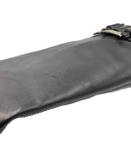 PRADA（プラダ）PRADA (プラダ) ロングブーツ ブラック サイズ:35の古着・服飾アイテム