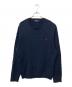 POLO RALPH LAUREN（ポロ・ラルフローレン）の古着「薄手ニット」｜ネイビー