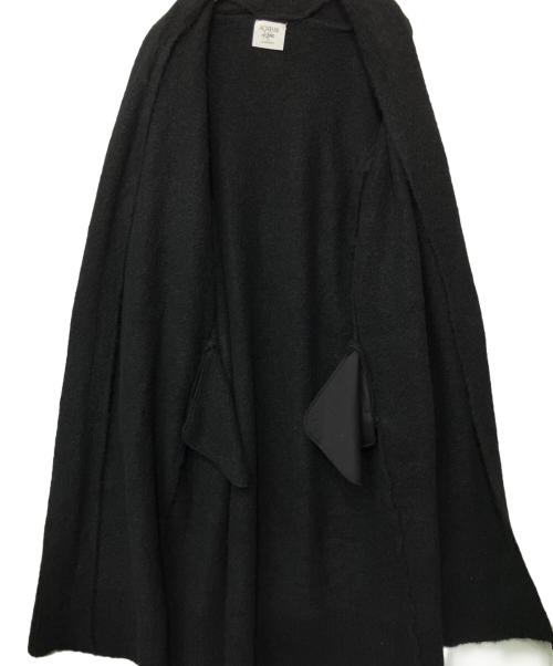 ACTITUDE by TWINSET（アクティテュードバイツインセット）ACTITUDE by TWINSET (アクティテュードバイツインセット) コート ブラック サイズ:XSの古着・服飾アイテム