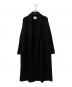 ACTITUDE by TWINSET（アクティテュードバイツインセット）の古着「コート」｜ブラック