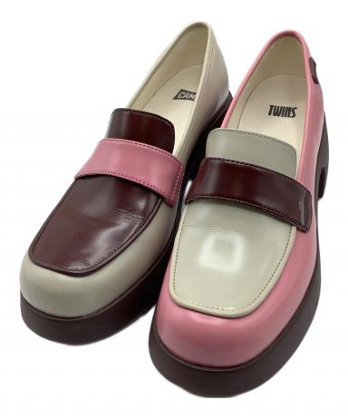 CAMPER　Twins　ヒールローファー　39サイズ 中古・古着通販】CAMPER (カンペール) TWINS ヒールパンプス サイズ:39