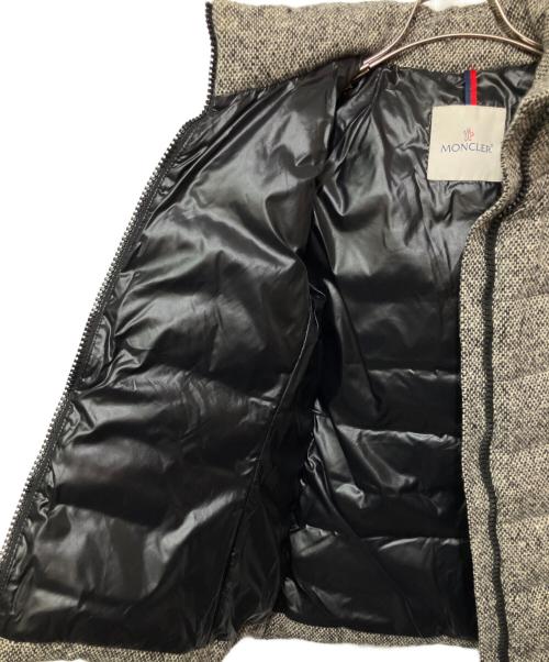 MONCLER（モンクレール）MONCLER (モンクレール) ダウンジャケット グレー サイズ:1の古着・服飾アイテム