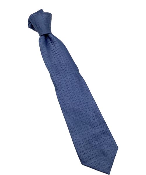 HERMES（エルメス）HERMES (エルメス) H織　ネクタイ スカイブルー サイズ:記載なしの古着・服飾アイテム