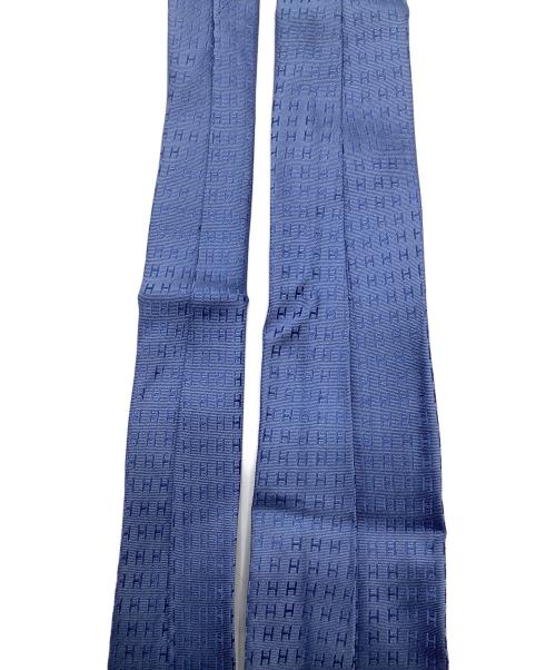 HERMES（エルメス）HERMES (エルメス) H織　ネクタイ スカイブルー サイズ:記載なしの古着・服飾アイテム