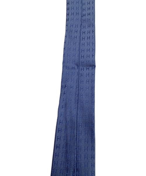 HERMES（エルメス）HERMES (エルメス) H織　ネクタイ スカイブルー サイズ:記載なしの古着・服飾アイテム