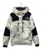 THE NORTH FACEザ ノース フェイス）の古着「ダウンジャケット」｜ライトグレー