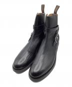 ROLLING DUB TRIOローリングダブトリオ）の古着「レザーブーツ」｜ブラック