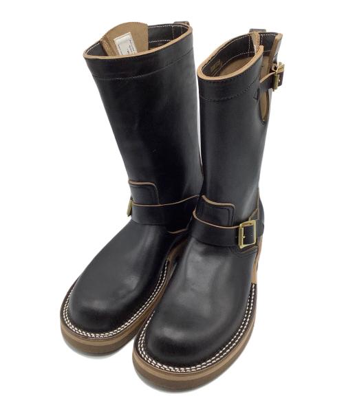 ROLLING DUB TRIO（ローリングダブトリオ）ROLLING DUB TRIO (ローリングダブトリオ) エンジニアブーツ ブラック サイズ:7Hの古着・服飾アイテム