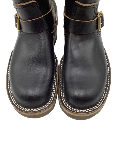 ROLLING DUB TRIO（ローリングダブトリオ）ROLLING DUB TRIO (ローリングダブトリオ) エンジニアブーツ ブラック サイズ:7Hの古着・服飾アイテム