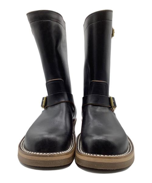 ROLLING DUB TRIO（ローリングダブトリオ）ROLLING DUB TRIO (ローリングダブトリオ) エンジニアブーツ ブラック サイズ:7Hの古着・服飾アイテム