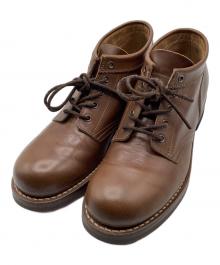 ROLLING DUB TRIO（ローリングダブトリオ）の古着「レザーシューズ」｜ブラウン