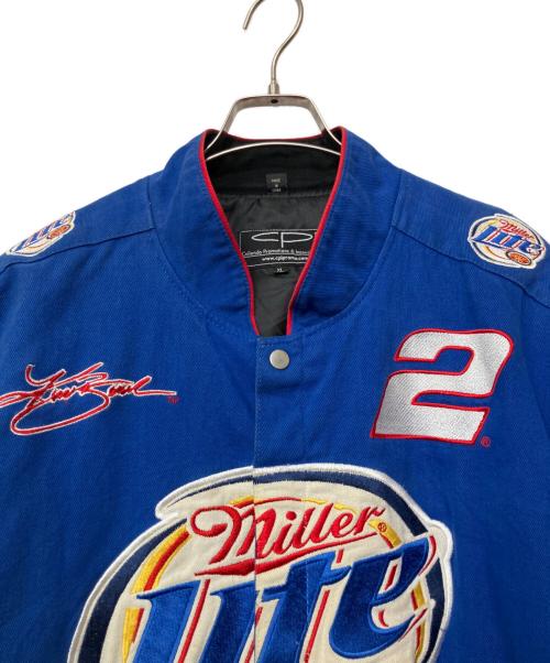 CPI（シーピーアイ）CPI (シーピーアイ) レーシングジャケット ブルー サイズ:XLの古着・服飾アイテム