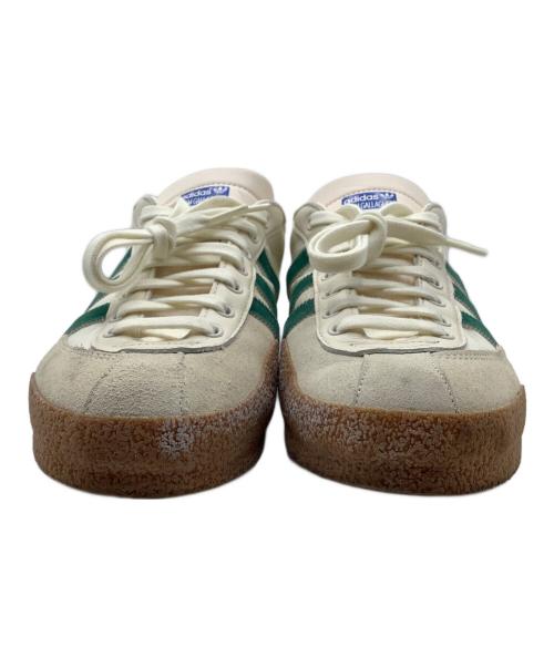adidas（アディダス）adidas (アディダス) Liam Gallagher (リアム ギャラガー) ローカットスニーカー グリーン×ホワイト サイズ:28の古着・服飾アイテム