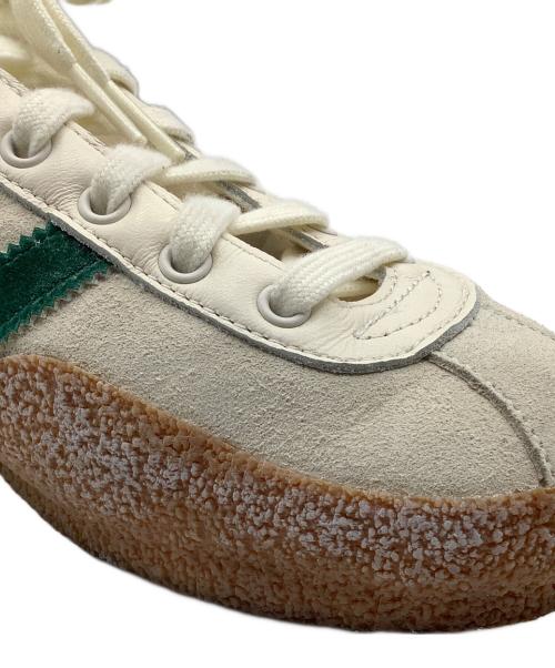 adidas（アディダス）adidas (アディダス) Liam Gallagher (リアム ギャラガー) ローカットスニーカー グリーン×ホワイト サイズ:28の古着・服飾アイテム