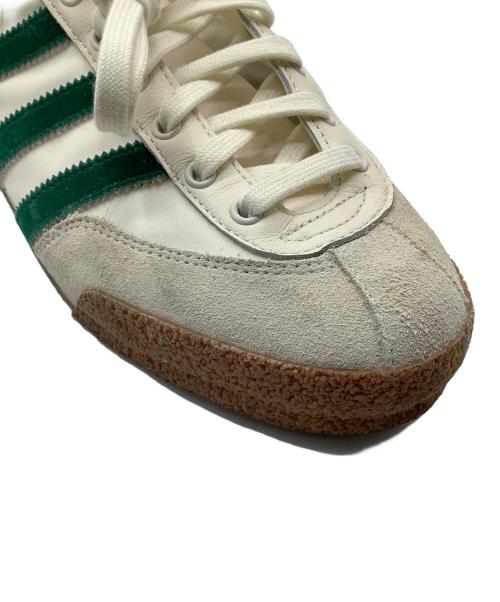 adidas（アディダス）adidas (アディダス) Liam Gallagher (リアム ギャラガー) ローカットスニーカー グリーン×ホワイト サイズ:28の古着・服飾アイテム