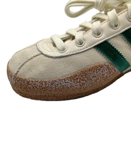 adidas（アディダス）adidas (アディダス) Liam Gallagher (リアム ギャラガー) ローカットスニーカー グリーン×ホワイト サイズ:28の古着・服飾アイテム