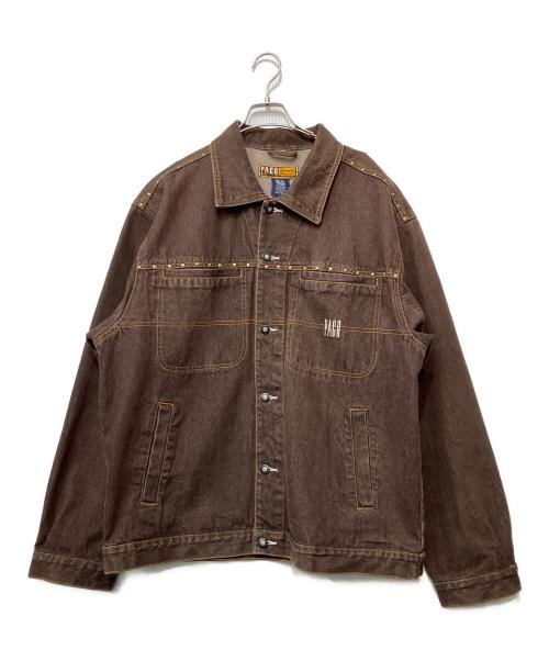 paco（パコ）paco (パコ) デニムジャケット ブラウン サイズ:XLの古着・服飾アイテム