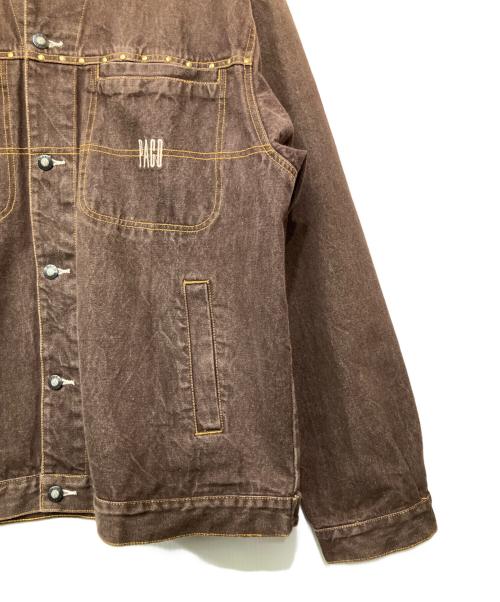 paco（パコ）paco (パコ) デニムジャケット ブラウン サイズ:XLの古着・服飾アイテム