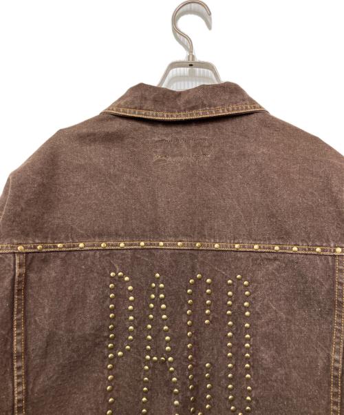 paco（パコ）paco (パコ) デニムジャケット ブラウン サイズ:XLの古着・服飾アイテム