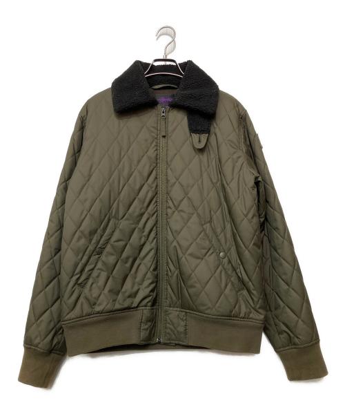 stussy（ステューシー）stussy (ステューシー) キルティングジャケット オリーブ サイズ:Mの古着・服飾アイテム