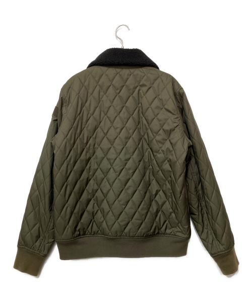 stussy（ステューシー）stussy (ステューシー) キルティングジャケット オリーブ サイズ:Mの古着・服飾アイテム