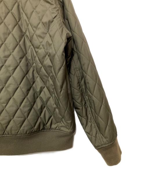 stussy（ステューシー）stussy (ステューシー) キルティングジャケット オリーブ サイズ:Mの古着・服飾アイテム