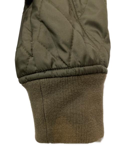 stussy（ステューシー）stussy (ステューシー) キルティングジャケット オリーブ サイズ:Mの古着・服飾アイテム
