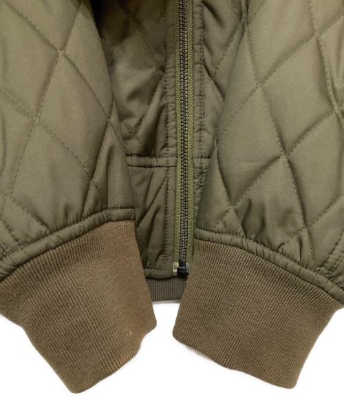 stussy（ステューシー）stussy (ステューシー) キルティングジャケット オリーブ サイズ:Mの古着・服飾アイテム