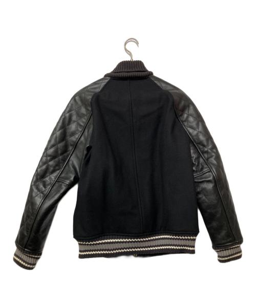 BEDWIN &THE HEARTBREAKERS（ベドウィンアンドザ ハートブレイカーズ）BEDWIN &THE HEARTBREAKERS (ベドウィンアンドザ ハートブレイカーズ) 切替ブルゾン ブラック サイズ:2の古着・服飾アイテム