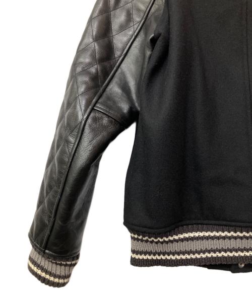 BEDWIN &THE HEARTBREAKERS（ベドウィンアンドザ ハートブレイカーズ）BEDWIN &THE HEARTBREAKERS (ベドウィンアンドザ ハートブレイカーズ) 切替ブルゾン ブラック サイズ:2の古着・服飾アイテム