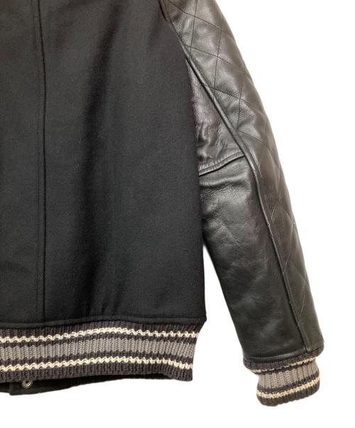 BEDWIN &THE HEARTBREAKERS（ベドウィンアンドザ ハートブレイカーズ）BEDWIN &THE HEARTBREAKERS (ベドウィンアンドザ ハートブレイカーズ) 切替ブルゾン ブラック サイズ:2の古着・服飾アイテム