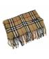 Burberry's（バーバリーズ）の古着「ウールマフラー」｜ベージュ