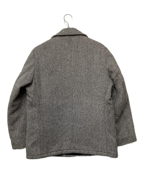 Schott（ショット）Schott (ショット) Pコート グレー×ブラック サイズ:Mの古着・服飾アイテム