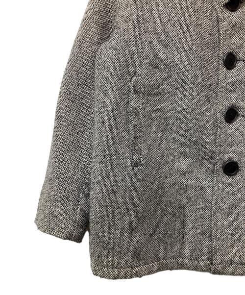 Schott（ショット）Schott (ショット) Pコート グレー×ブラック サイズ:Mの古着・服飾アイテム