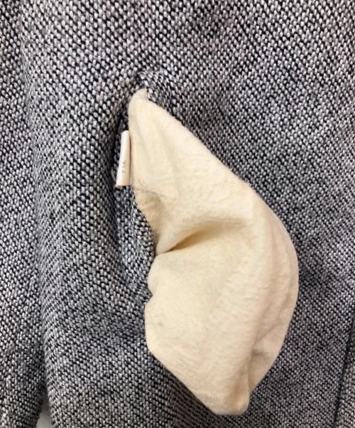 Schott（ショット）Schott (ショット) Pコート グレー×ブラック サイズ:Mの古着・服飾アイテム