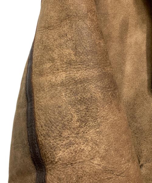 AVIREX（アヴィレックス）AVIREX (アヴィレックス) ムートンジャケット ブラウン サイズ:40の古着・服飾アイテム