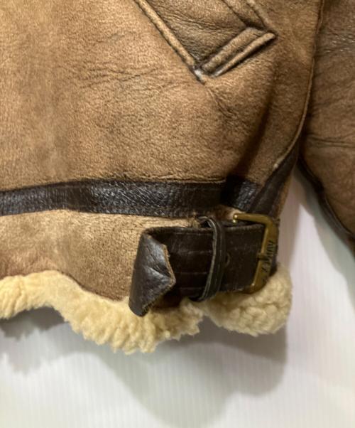 AVIREX（アヴィレックス）AVIREX (アヴィレックス) ムートンジャケット ブラウン サイズ:40の古着・服飾アイテム