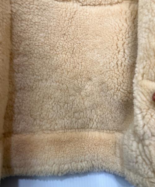 AVIREX（アヴィレックス）AVIREX (アヴィレックス) ムートンジャケット ブラウン サイズ:40の古着・服飾アイテム