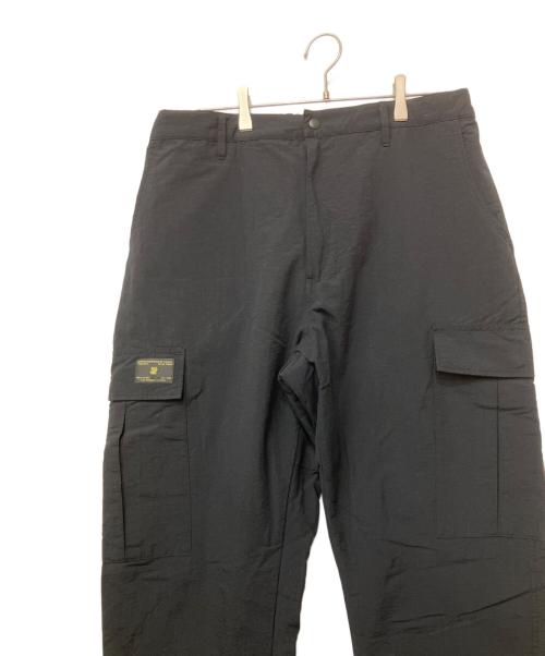 UNDEFEATED（アンディフィーテッド）UNDEFEATED (アンディフィーテッド) NYLON CARGO PANT ブラック サイズ:XLの古着・服飾アイテム