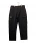 UNDEFEATED（アンディフィーテッド）の古着「NYLON CARGO PANT」｜ブラック